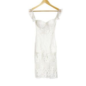 Lovers + Friends Ivory Lace Dress